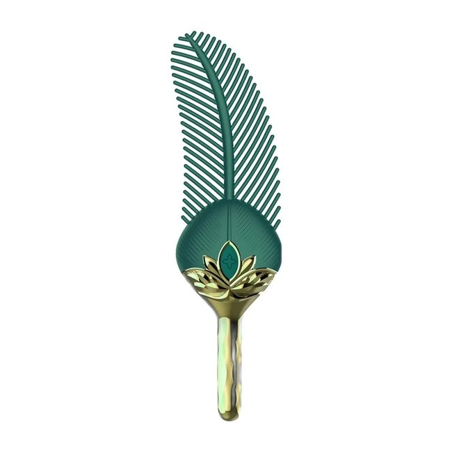 Cleo Feather Ticker - Quiet Enough for Private Use, in Green or Pink