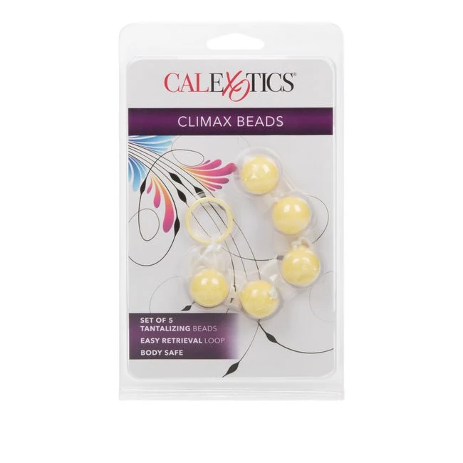 Climax Beads-lg-asst Colors - Climax Beads Large by California Exotic Novelties