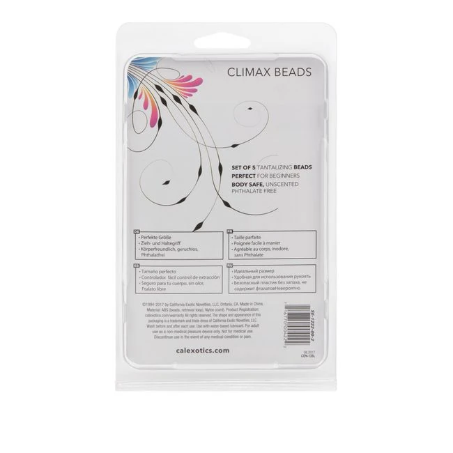 Climax Beads-lg-asst Colors - Shape & Comfort