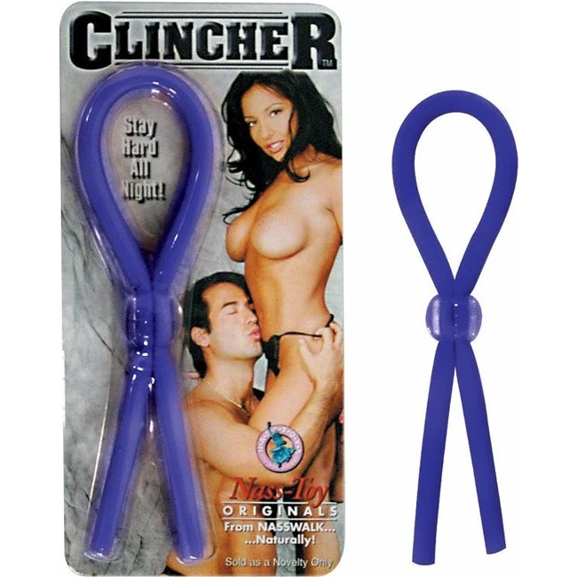 Clincher Cockring - A Lasso Ring With a Sliding Bead