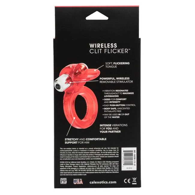 Clit Flicker W/wireless Stm - Vibration Modes and Sensation