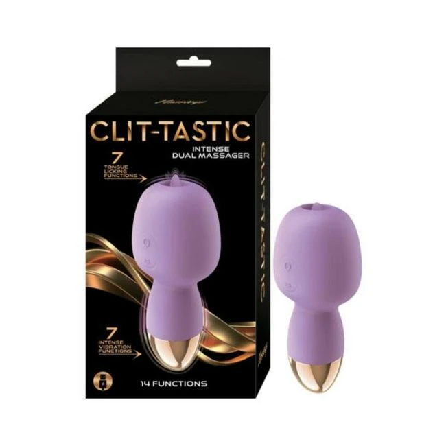 Clit-tastic Intense Dual Massager Coral - How It Feels