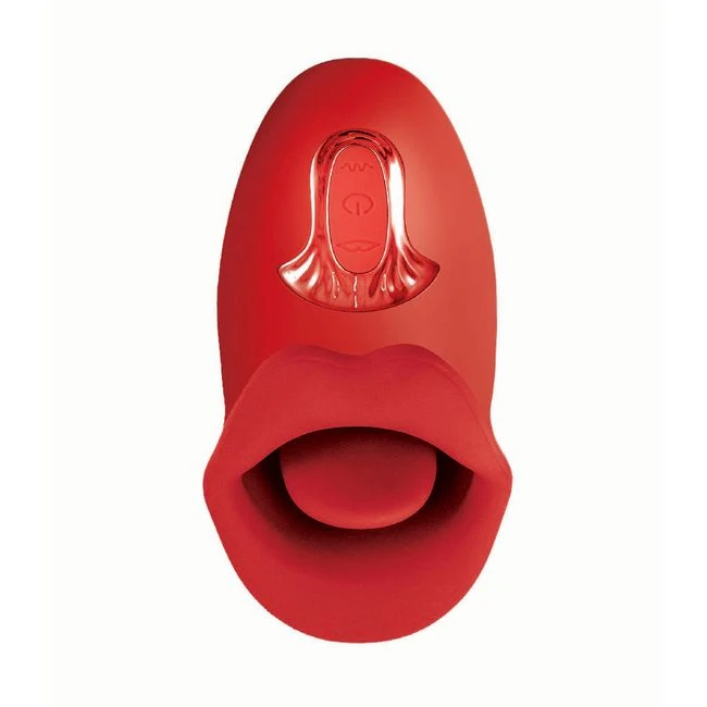 Clit Tastic Tongue Licking Lover-red - Experience Intimate Pleasure with the Nasstoys Clit Tastic Tongue Licking Lover