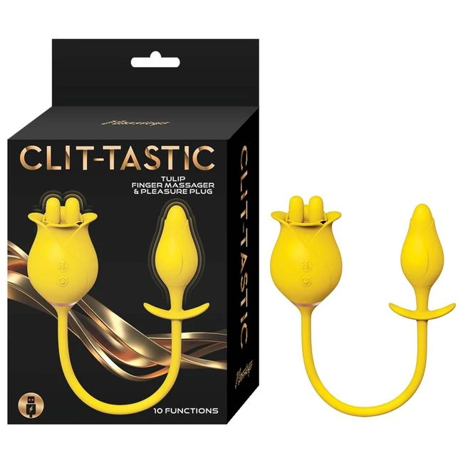 CLIT-TASTIC TULIP FINGER MASSAGER & PLUG - How It Feels