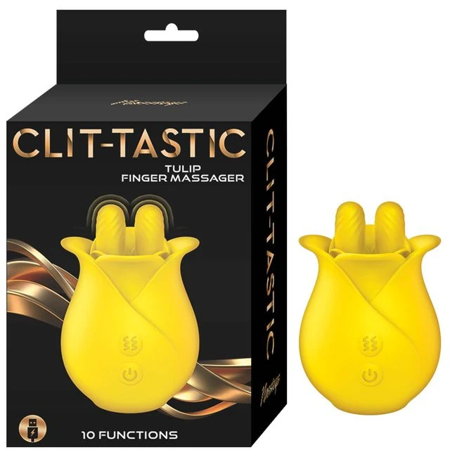 Clit-tastic Tulip Finger Massager - Experience the Clit-tastic Tulip Finger Massager