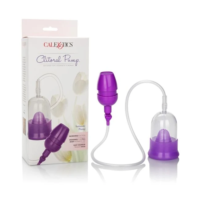 Clitoral Intimate Pump Purple - Features & Materials