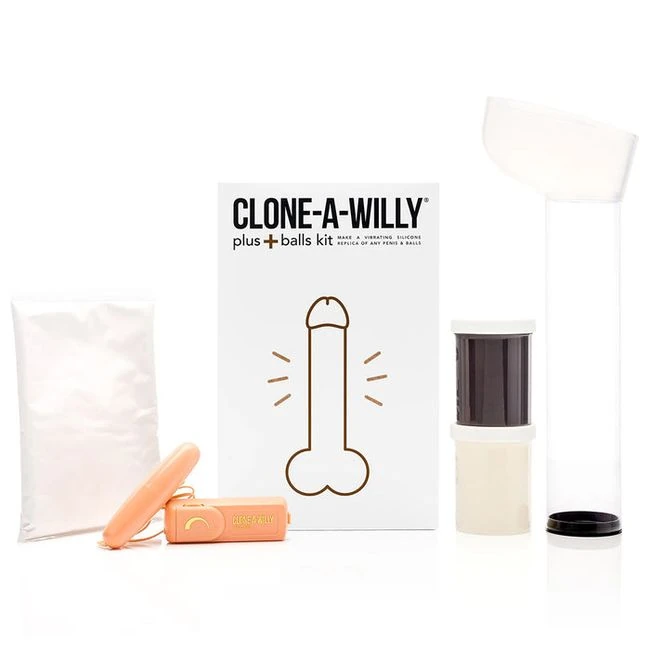 Clone-a-willy Plus with Balls Deep Skin Tone - Overview