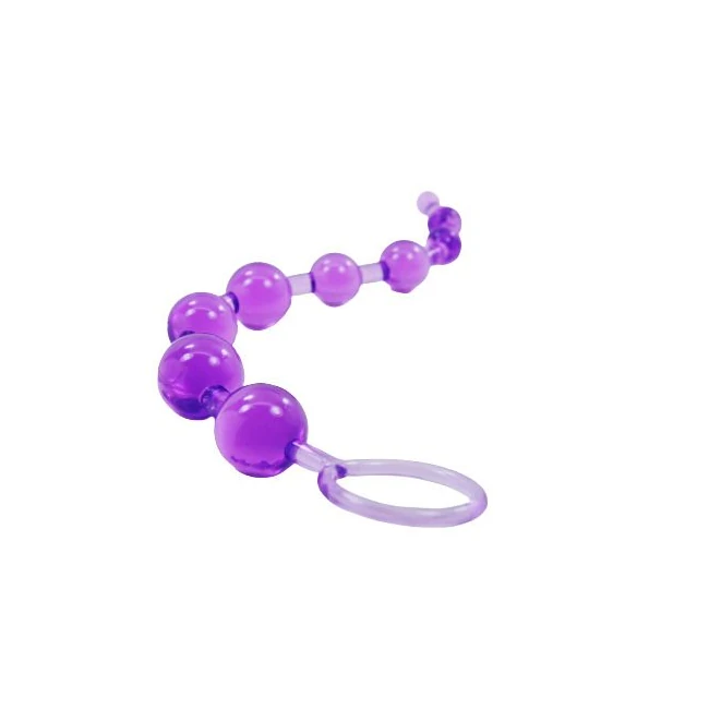 Cloud 9 Classic Anal Beads Purple - Shape & Comfort