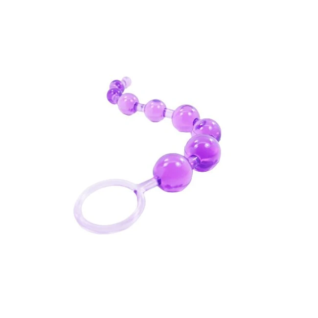 Cloud 9 Classic Anal Beads Purple - Material & Safety