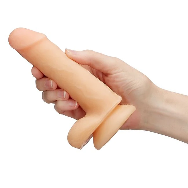 Cloud 9 Dual Density Dildo W/ Balls Light - Features