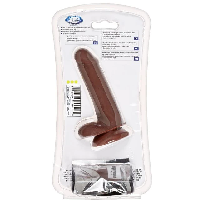 Cloud 9 Dual Density Dildo Touch W/ Balls - Material Feel & Construction