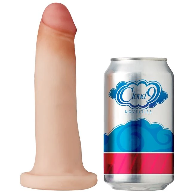 Cloud 9 Dual Density Dildo W/ Balls Light - Material & Feel