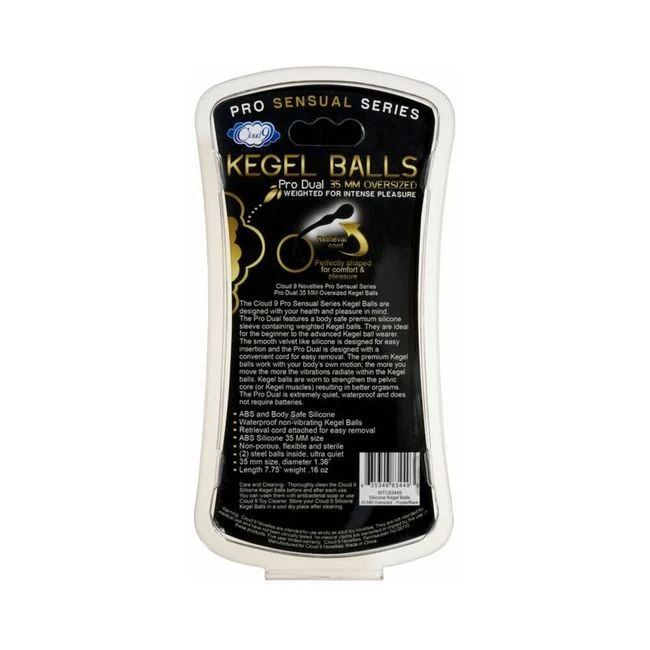 Cloud 9 Dual Density Real Touch Dildo With Balls - Size & Fit