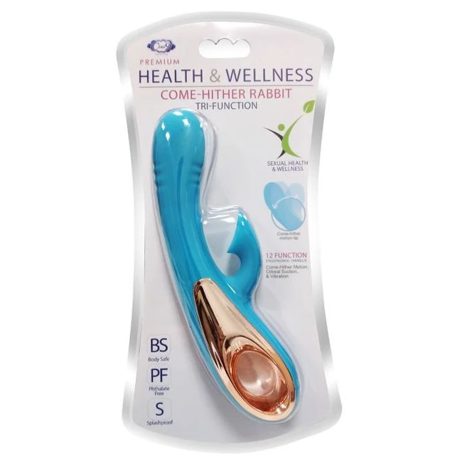 Cloud 9 Health & Wellness Air Touch Vi Aqua Blue - Vibration Modes & Functions