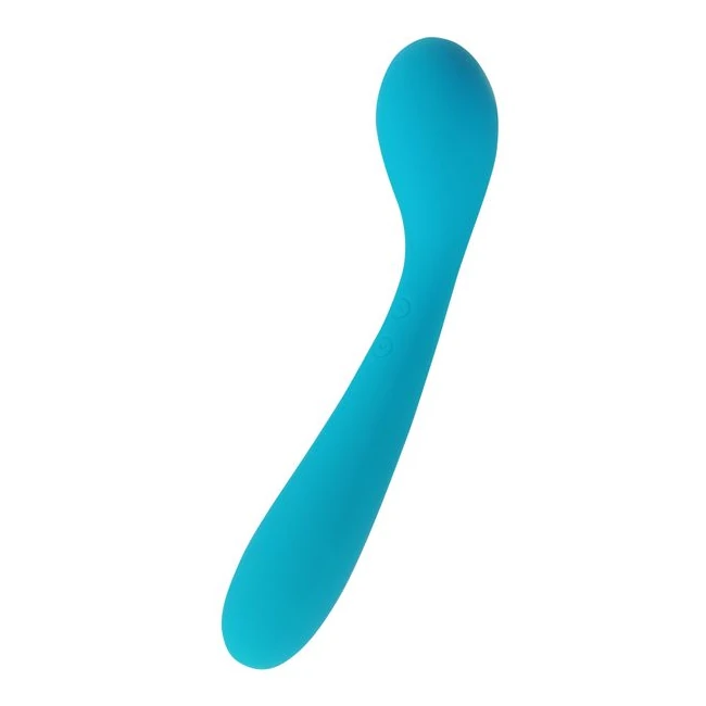 Cloud 9 Health & Wellness Rechargeable G-spot Slim 7in Dual Motors Aqua Blue - Product Overview