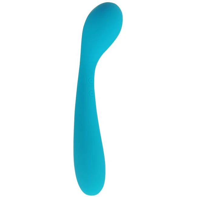 Cloud 9 Health & Wellness Rechargeable G-spot Slim 7in Dual Motors Aqua Blue - How It Feels