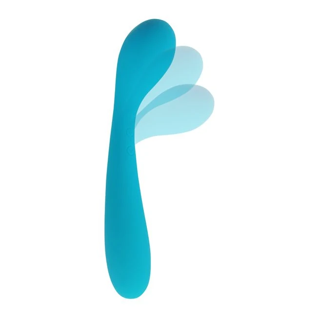Cloud 9 Health & Wellness Rechargeable G-spot Slim 7in Dual Motors Aqua Blue - Power & Performance