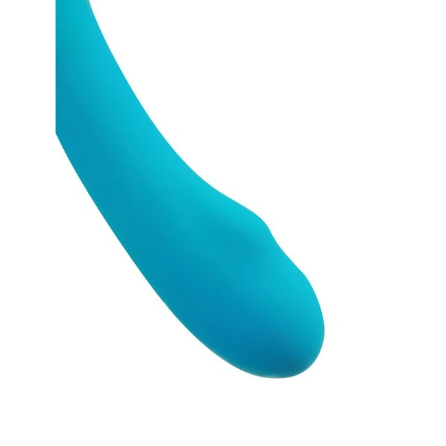 Cloud 9 Health & Wellness Rechargeable G-spot Slim 8in Single Motor Aqua Blue - How It Feels