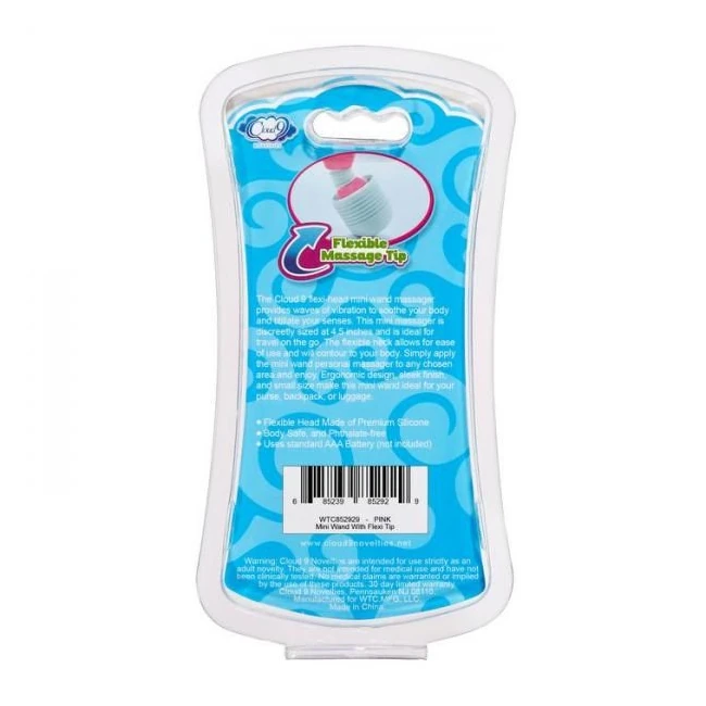 Cloud 9 Mini Wand Massager - Vibration Modes