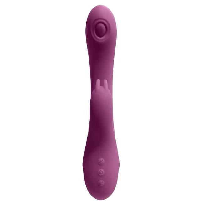 Cloud 9 Pro Sensual Series Pulse Touch Rabbit G Plum - Vibration Modes