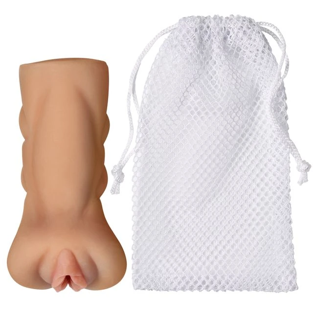 Cloud 9 Pussy Pocket Stroker - A Compact Stroker With a Ribbed Tunnel