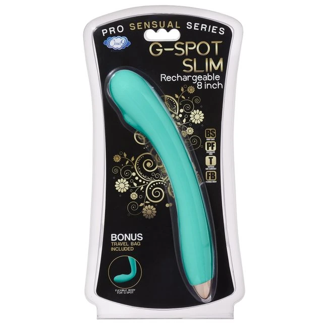 Cloud 9 Rechargeable G-spot Slim Single Motor - Experience Precise G-Spot Stimulation with the Cloud 9 Rechargeable Slim Vibrator