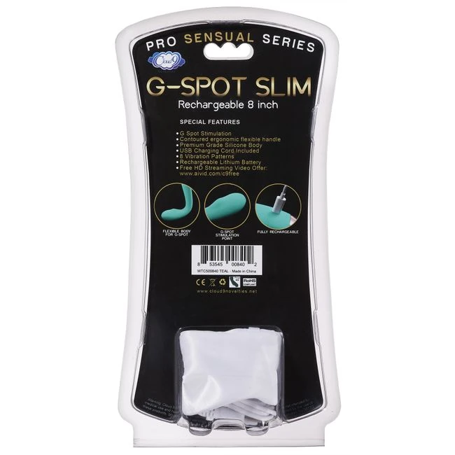 Cloud 9 Rechargeable G-spot Slim Single Motor - How It Feels