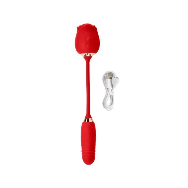 Cloud 9 Rose Plus W/thrusting Pleasure Stem Pro Sensual Collection - How It Feels