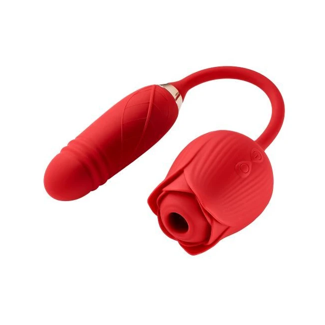 Cloud 9 Rose Plus W/thrusting Pleasure Stem Pro Sensual Collection - Power & Performance