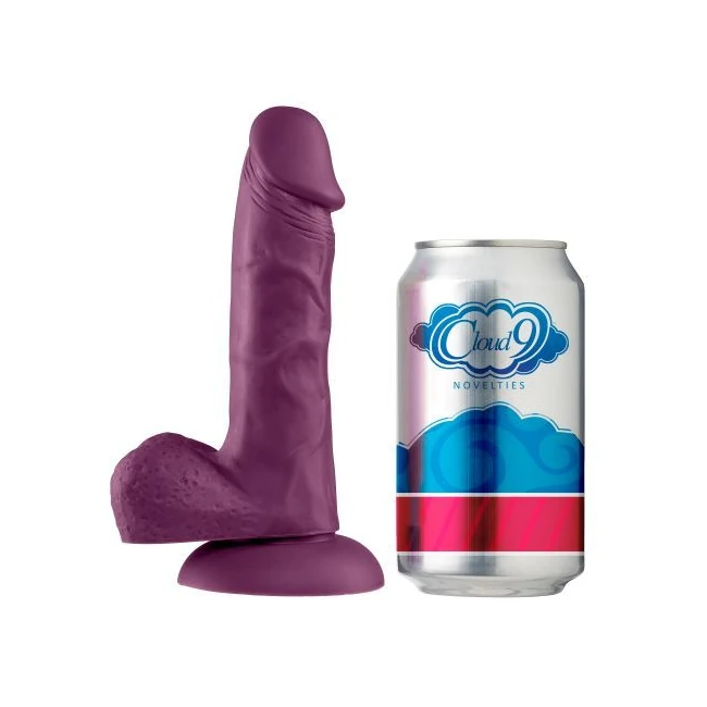 Cloud 9 Vibrant Colors 6 Plum Pro Sensual Line " - Size & Fit