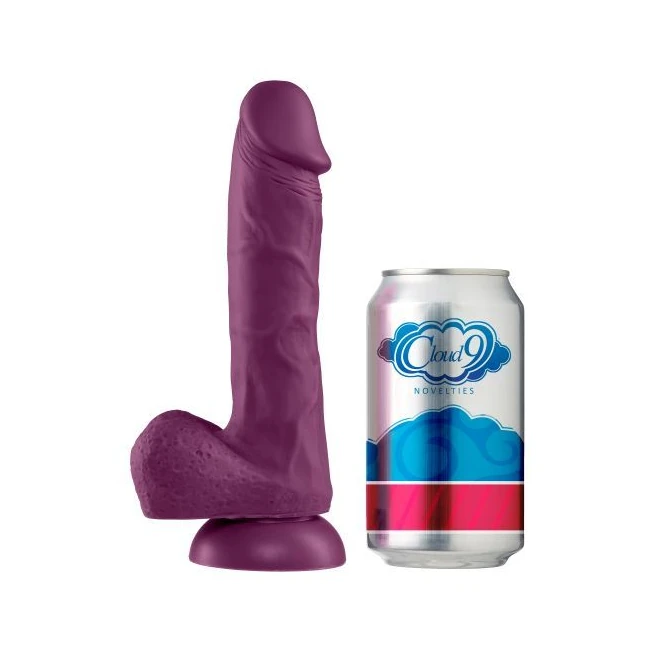 Cloud 9 Vibrant Colors 7 Plum Pro Sensual Line " - Size & Fit