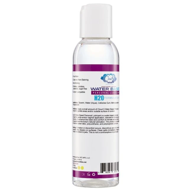 Cloud 9 Water Based Personal Lubricant - Formula & Feel
