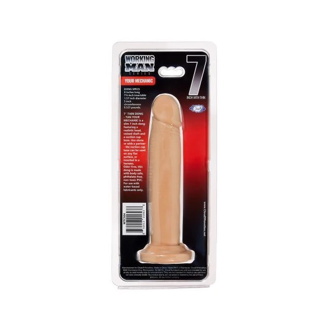 Cloud 9 Working Man 7 Tan Your Mechanic (thin) " - Shape & Texture