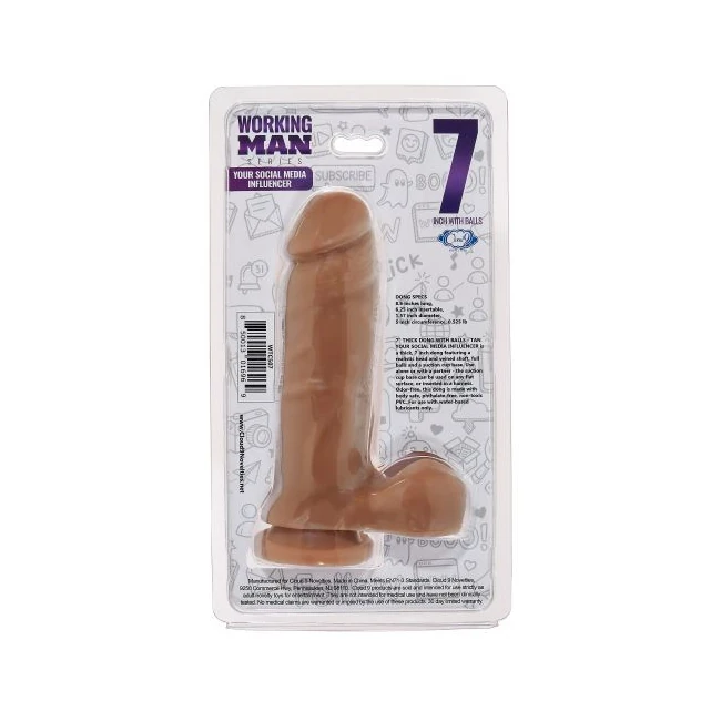 Cloud 9 Working Man 7 Tan Your Social Media Influencer (thick)" - Shape & Texture