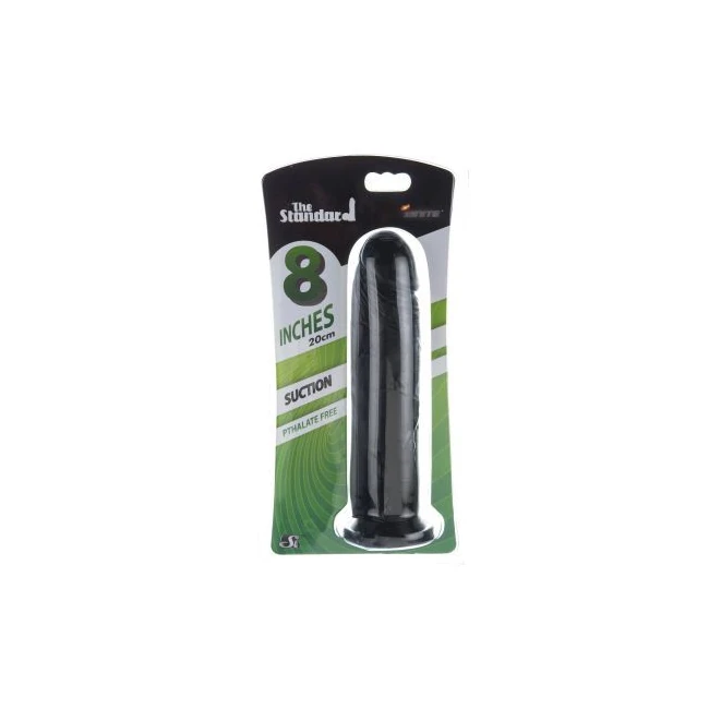 Cock 8in Black W/suction Cup - Material & Feel