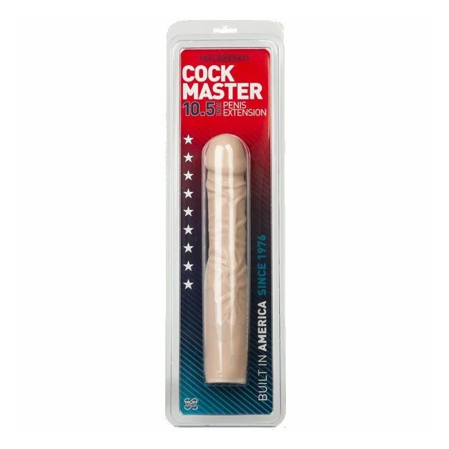 Cock Master Penis Ext. W/solid End Cd - Shape & Texture