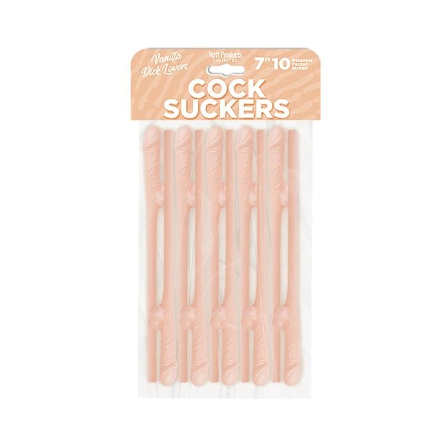 Cock Suckers Pecker Straws - Overview