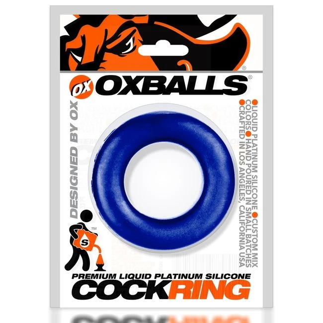 Cock-T Small Comfort Cockring Atomic Jock/oxballs Silicone Smoosh - Care & Compatibility