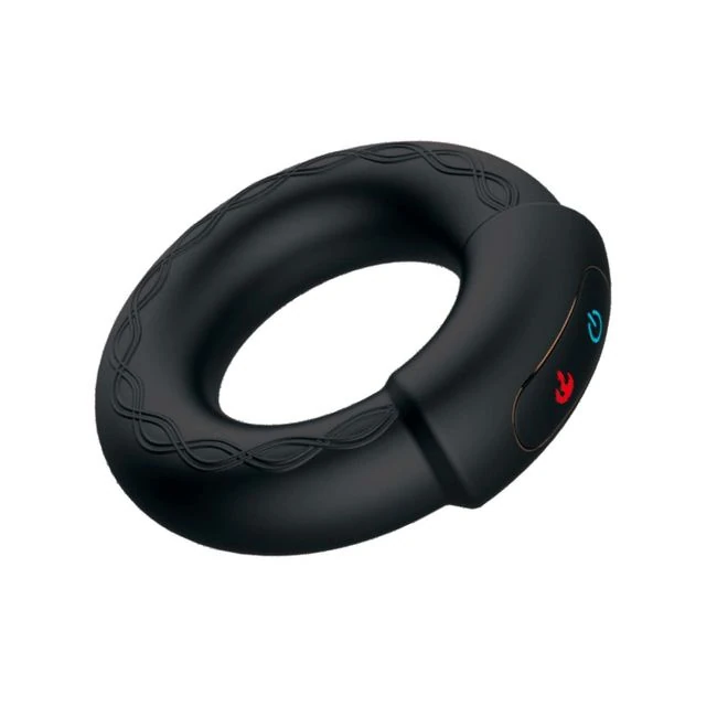 Cockpower Heat Up Cock Ring Black - Vibration Modes and Sensations