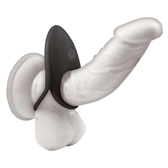 Cockpower Vibrating Ring W/ Adjustable Cock Tie Black - Fit & Sizing