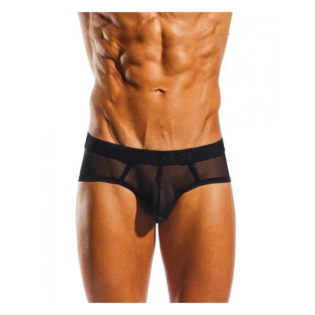 Cocksox Mesh Contour Pouch Sports Brief Nero - Overview