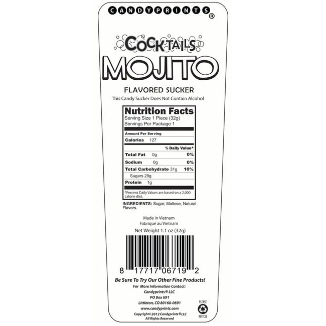 Cocktails Sucker Mojito - Overview
