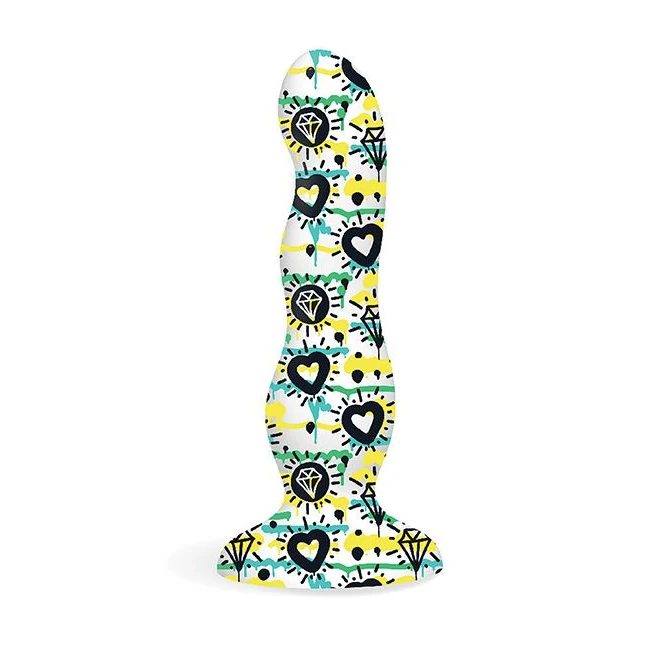 Collage Diamonds & Hearts - Overview of the Collage Diamonds & Hearts Dildo