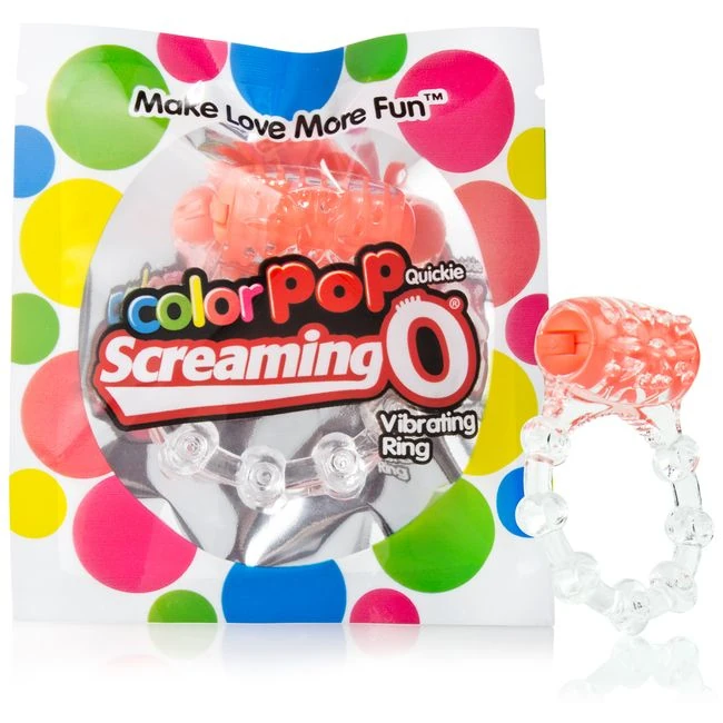 Color Pop Quickie Screaming O - Fit, Lubricant Use, and Disposal