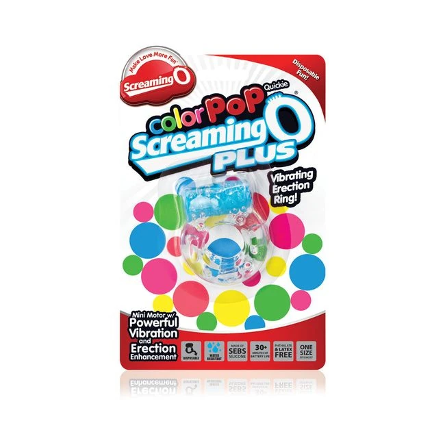 Color Pop Quickie Screaming O Plus Erection Ring - Ingredients