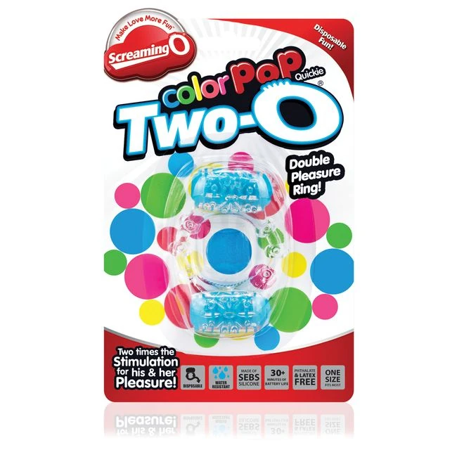 Color Pop Quickie Two O - Stretchy Silicone That Stays Put