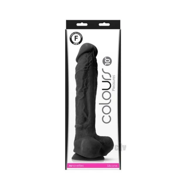 Colours Pleasures 10" Dildo - Size & Fit