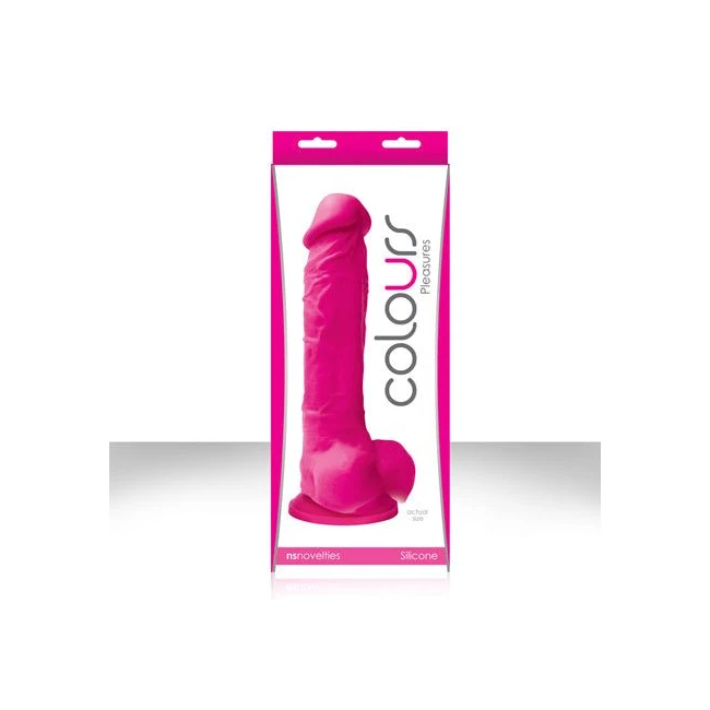Colours Pleasures 8 Dildo W/suction Cup - - Shape & Texture