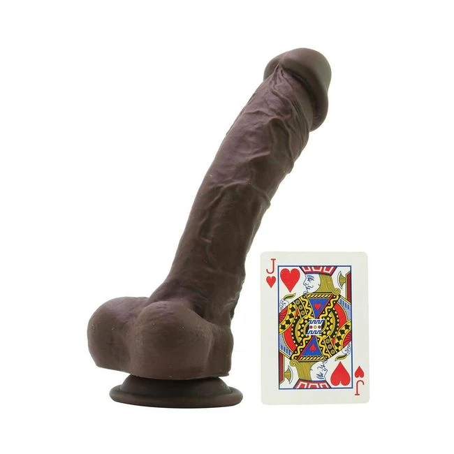 Colours - Pleasures - 8in Dildo - Material Feel