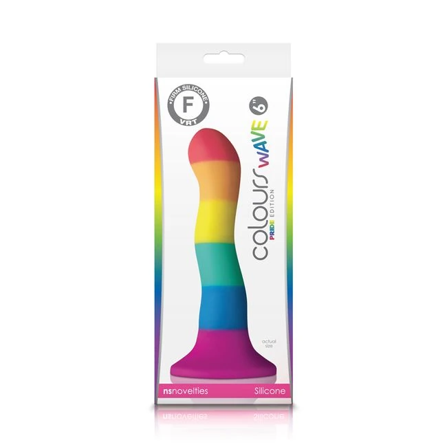 Colours Pride Edition Dildo Rainbow - Material Feel & Quality